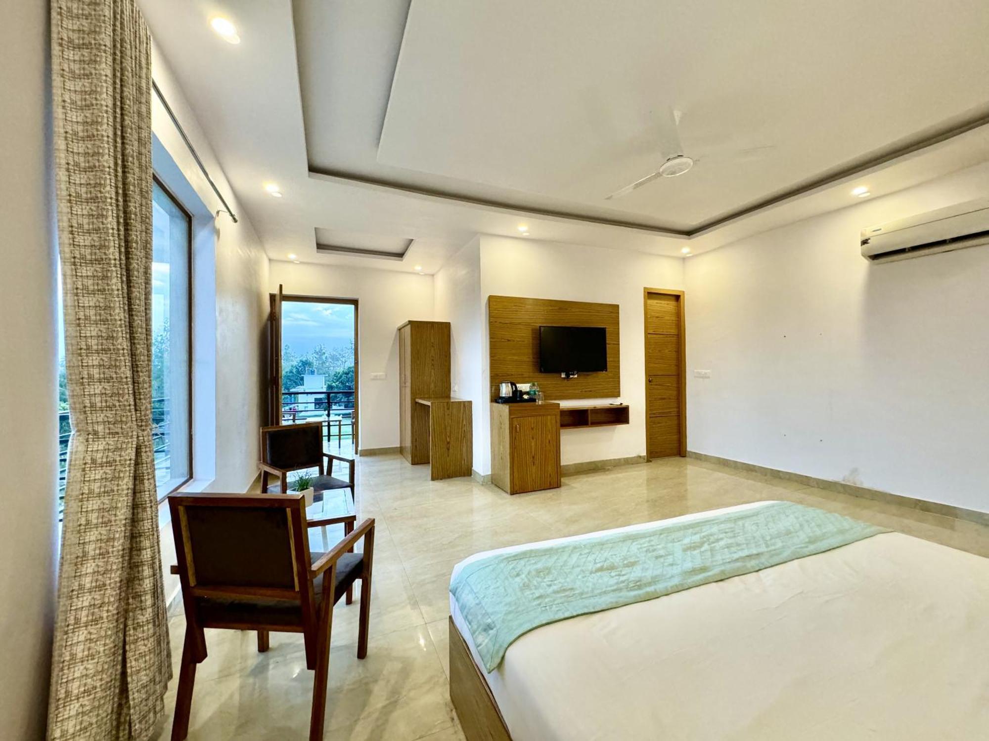 The White Oak Corbett Spa & Resort Ramnagar  Esterno foto