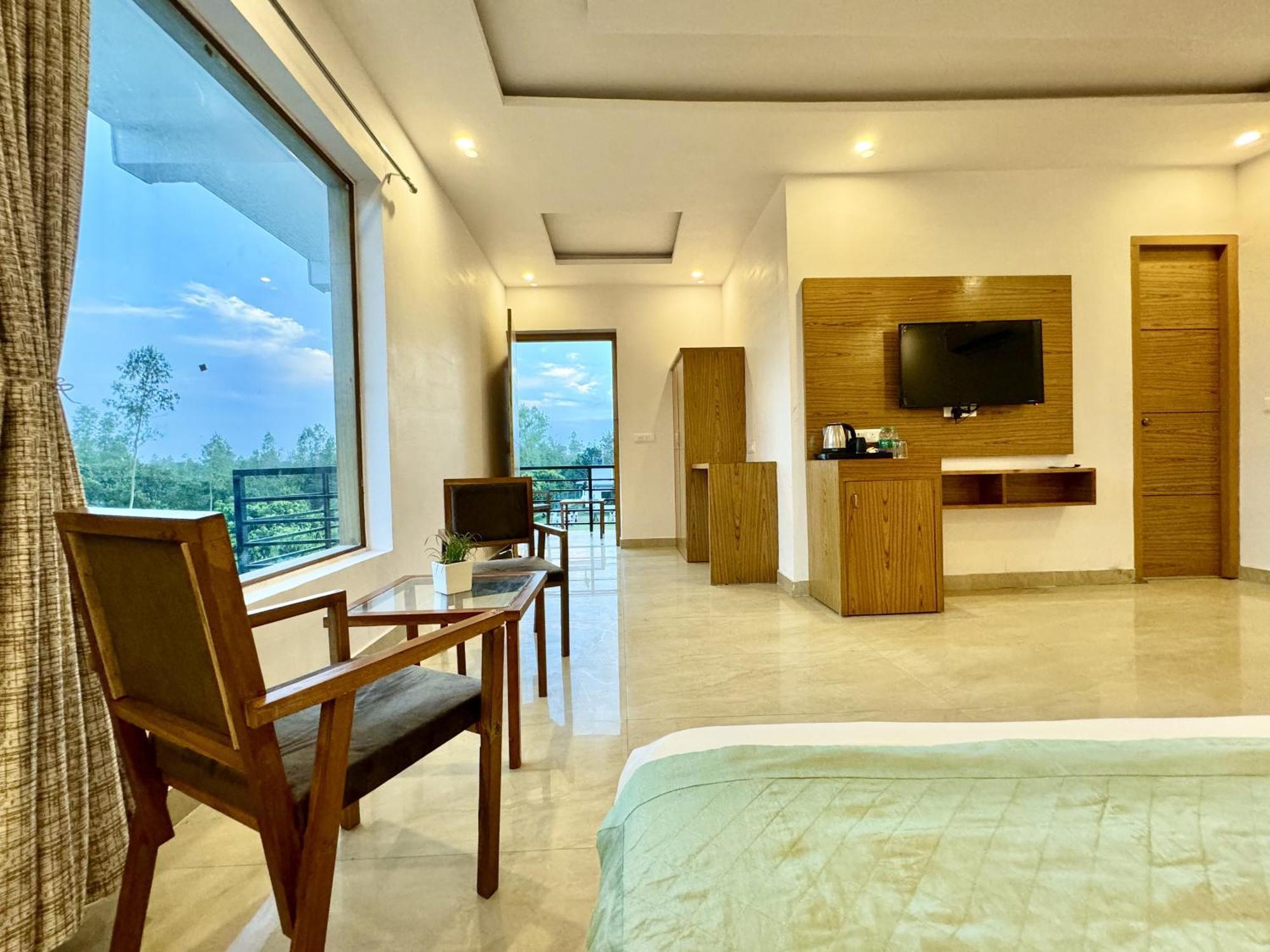 The White Oak Corbett Spa & Resort Ramnagar  Esterno foto