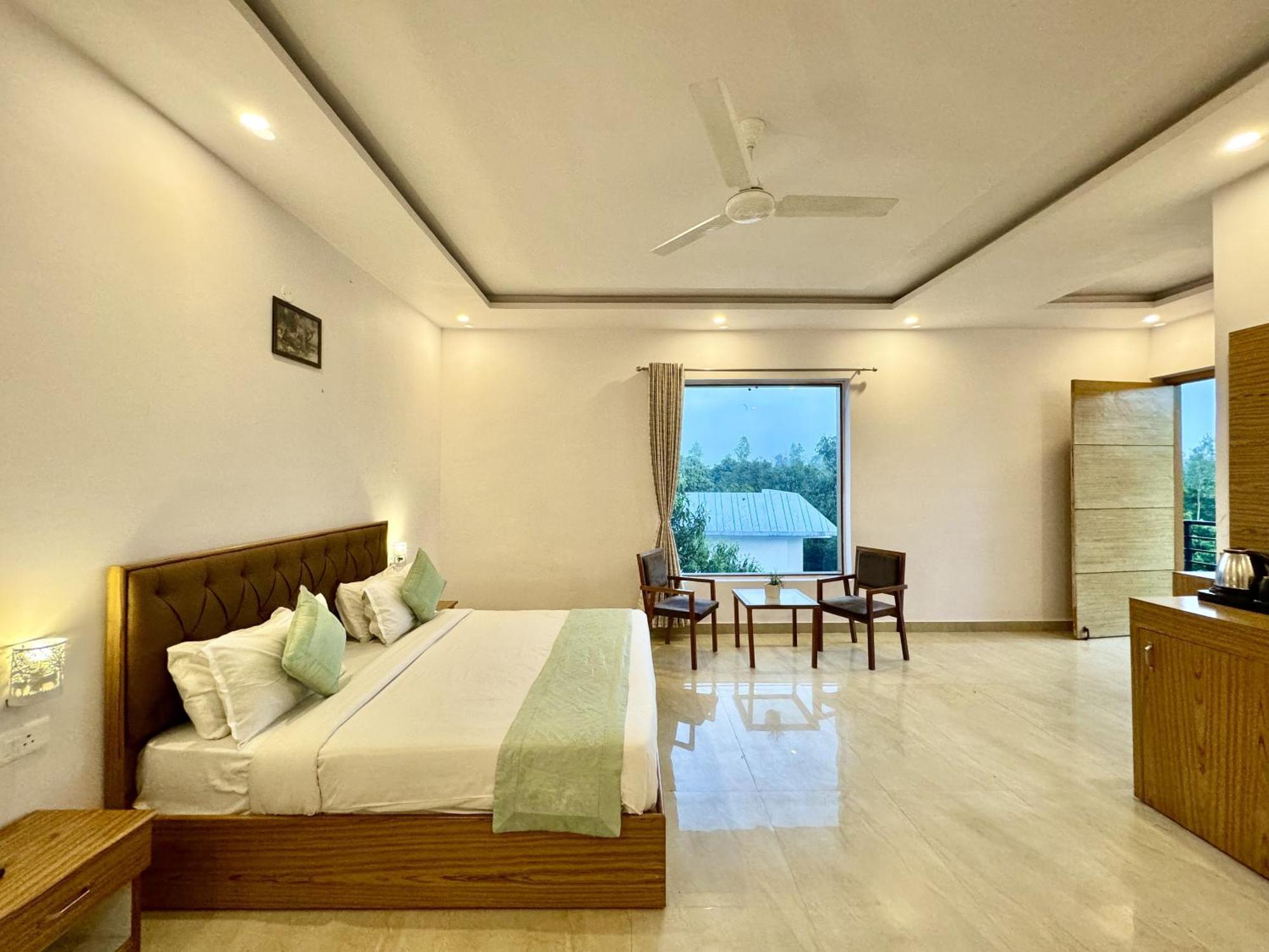 The White Oak Corbett Spa & Resort Ramnagar  Esterno foto